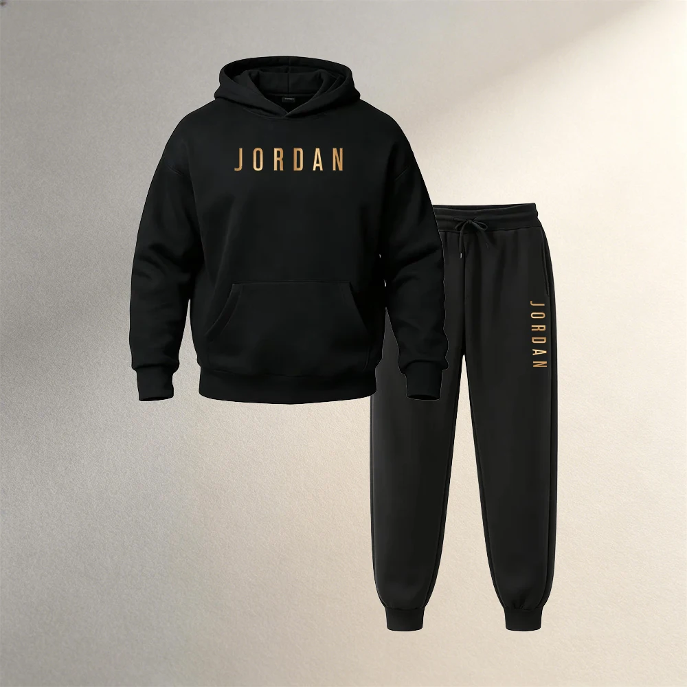 Warm Winter Clothing - Men's Clothing 2 Piece Pullover Hoodies