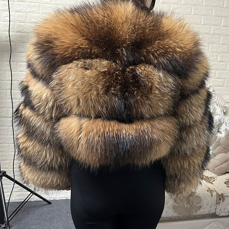 Plus Size Tops Brown Fur Maoma - огляд і ціна Warm Winter Clothing