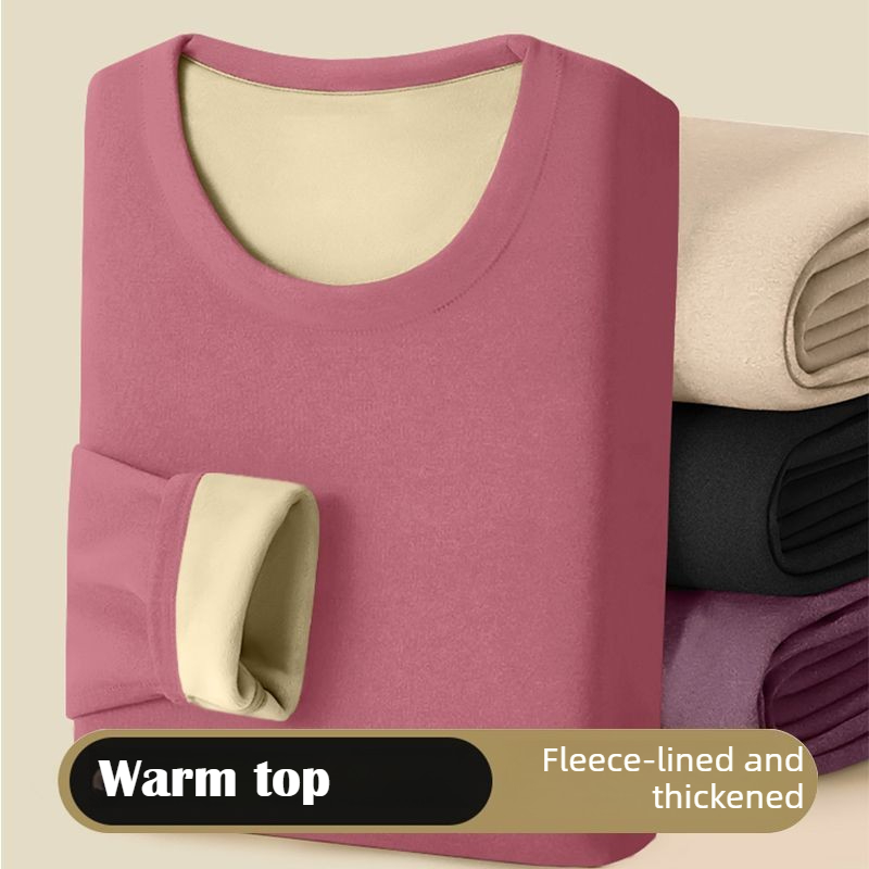 Lamb Fleece Top Women Paired w - огляд і ціна Winter Clothing Europe