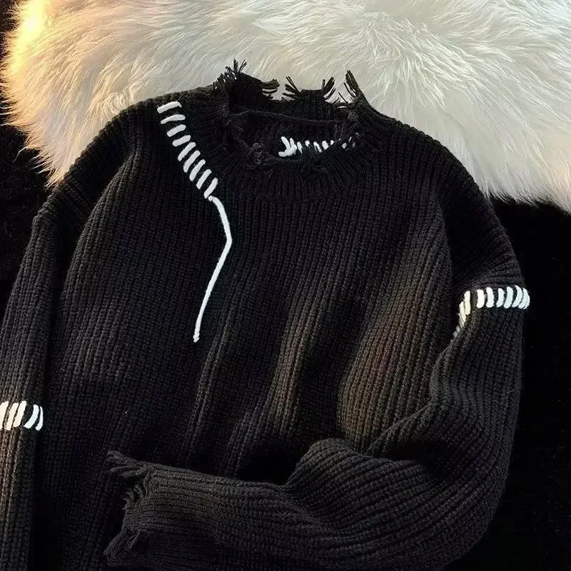 Men's Clothing Pullovers Beige - огляд і ціна Winter Clothing Korean