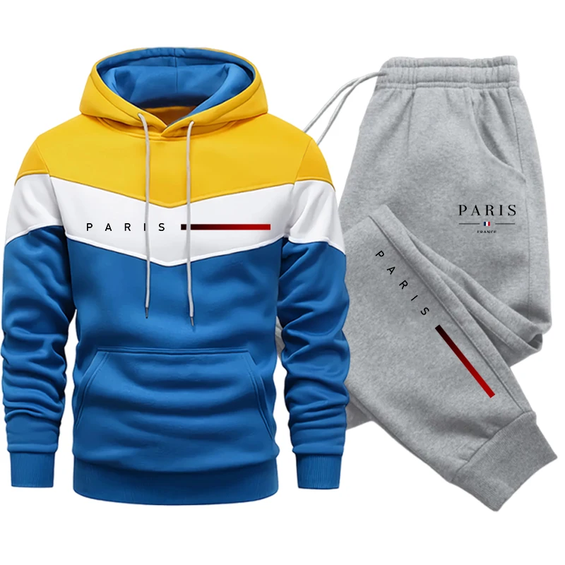 Men's Tracksuit Casual Hoodie  - огляд і ціна Winter Clothing Hoodie