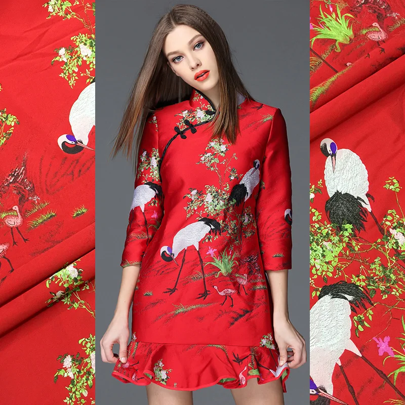 Brocade Jacquard Fabric Autumn - огляд і ціна Winter Clothing Wholesale