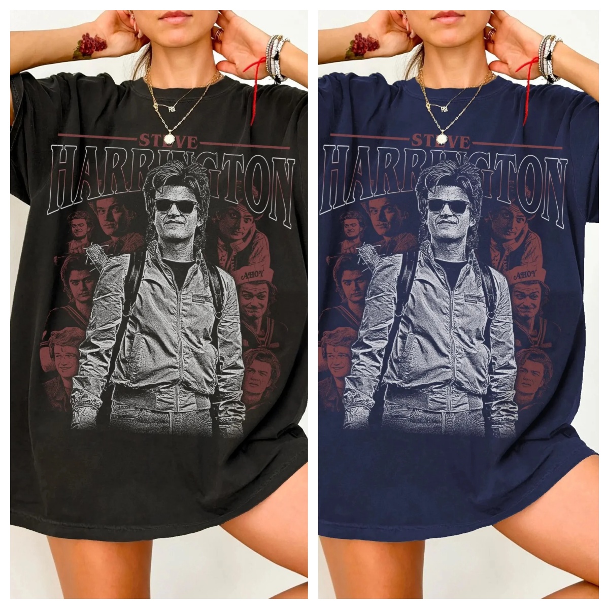 Steve Harrington T-Shirt Unise - огляд і ціна Winter Clothing Gif