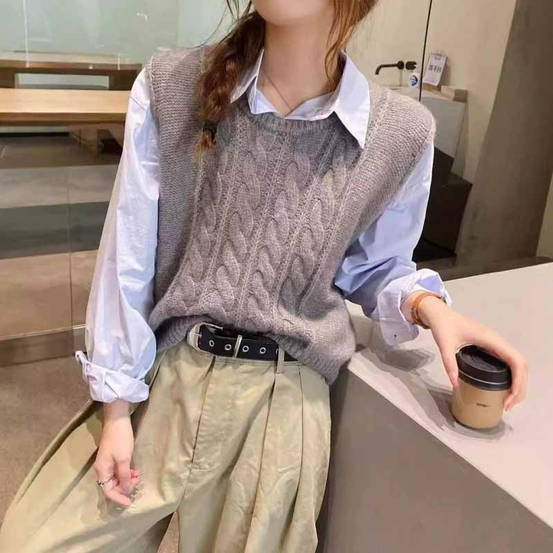 2025 New O-Neck Knitted Vest W - огляд і ціна Winter Clothing Wholesale