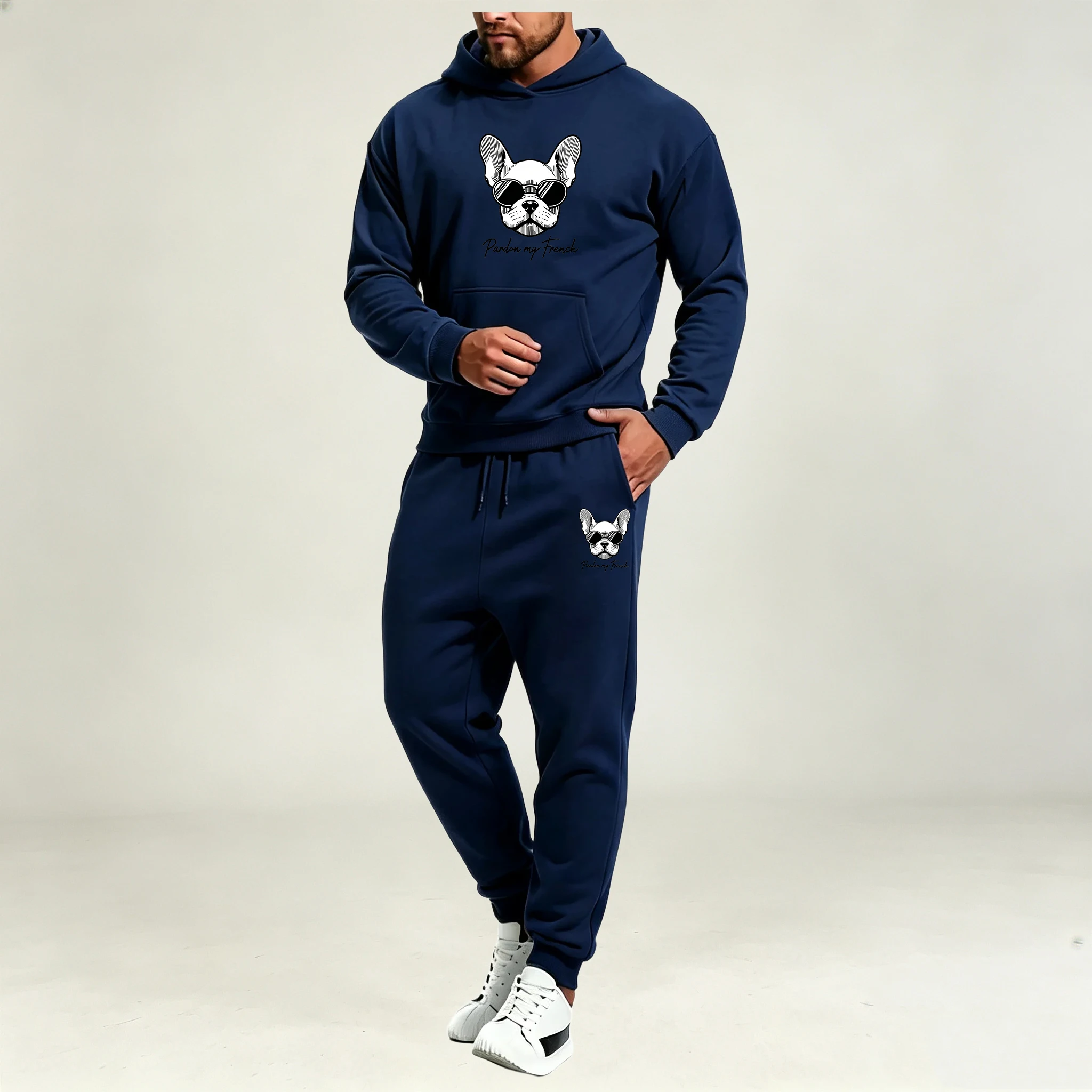 Men Clothing Sets 2Pcs Autumn  - огляд і ціна Warm Winter Clothing