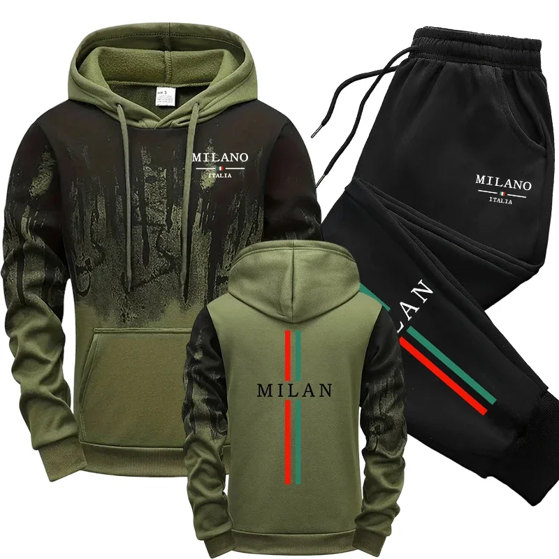 Autumn Winter Tracksuit Italy  - огляд і ціна Winter Clothing Hoodie