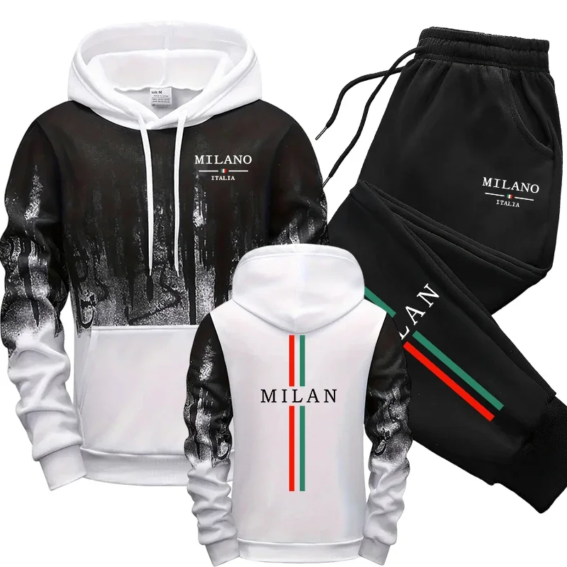 Autumn Winter Tracksuit Italy  - огляд і ціна Winter Clothing Hoodie