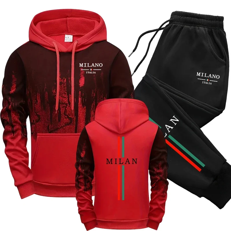 Autumn Winter Tracksuit Italy  - огляд і ціна Winter Clothing Hoodie