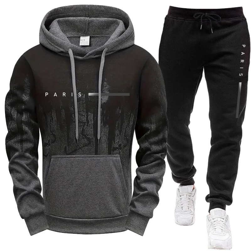 Men's Set/Hoodie/Pants Paris N - огляд і ціна Winter Clothing Hoodie