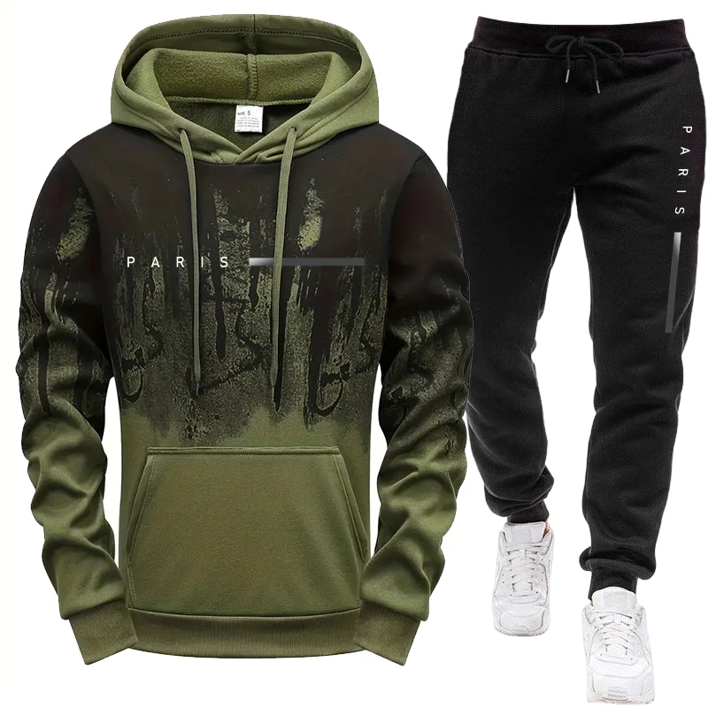 Men's Set/Hoodie/Pants Paris N - огляд і ціна Winter Clothing Hoodie