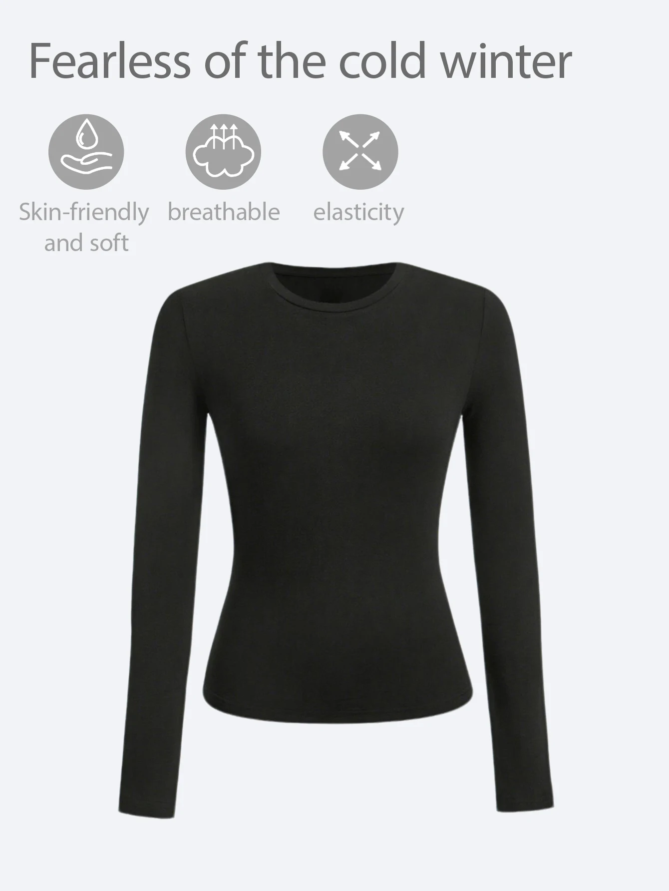 Women's thermal blouse, elasti - огляд і ціна Winter Clothing Europe