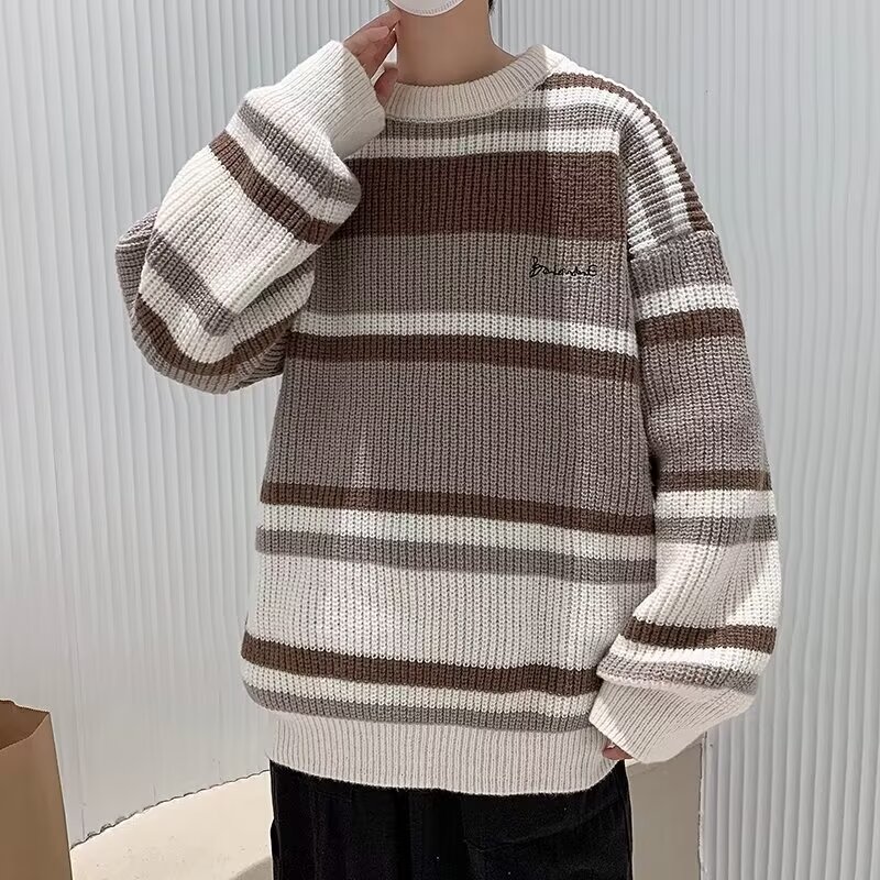 Autumn Winter Men Sweaters Str - огляд і ціна Winter Clothing Korean