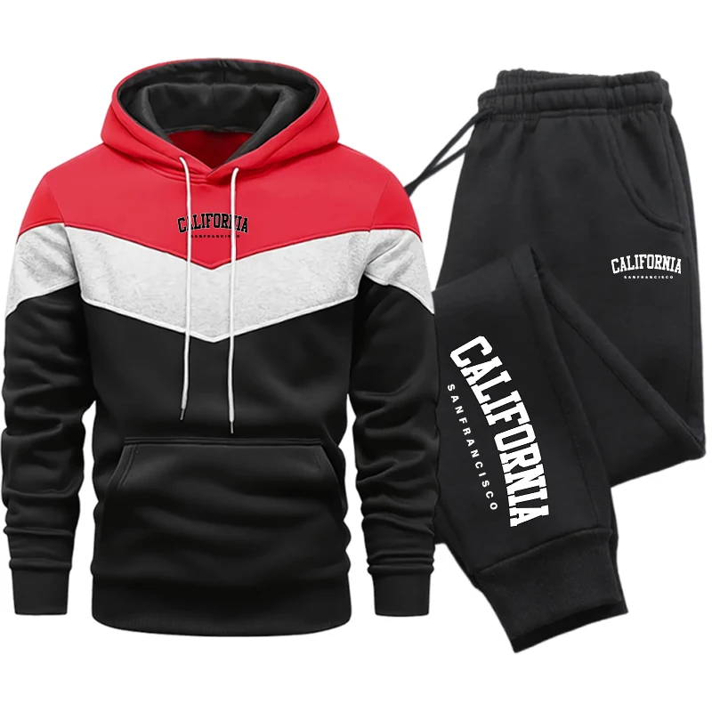 Fashion Men's Tracksuit Print  - огляд і ціна Warm Winter Clothing