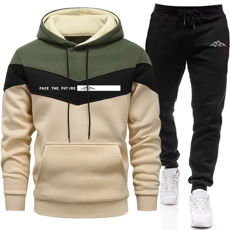 Tracksuit Men's Fashion Casual - огляд і ціна Warm Winter Clothing