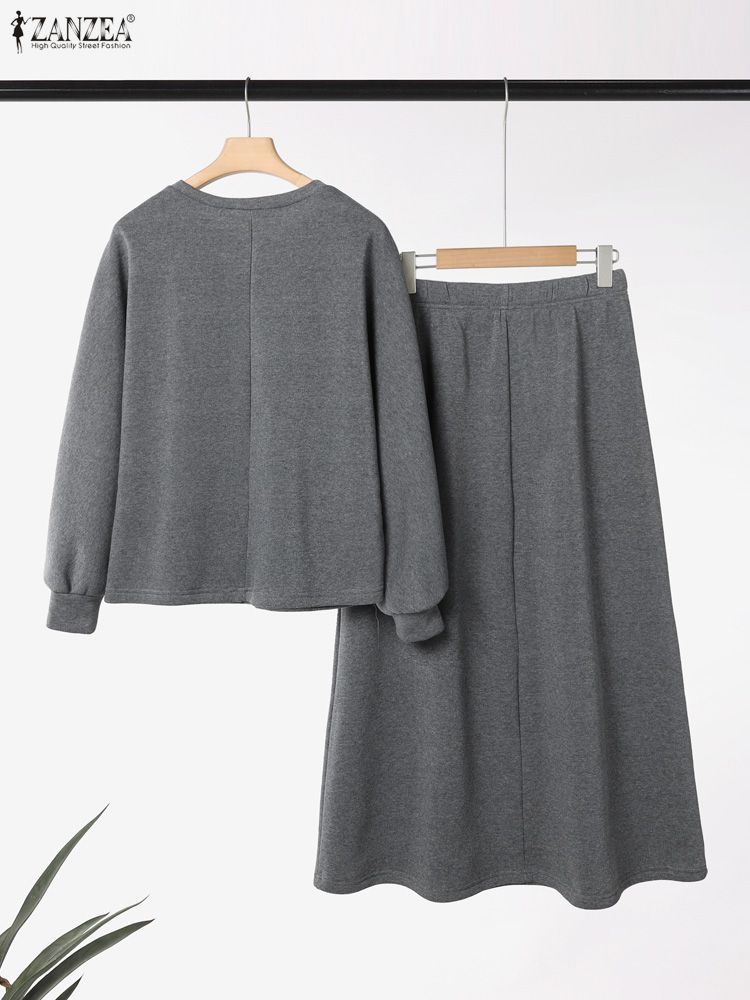 ZANZEA Women Autumn Pullover S - огляд і ціна Winter Clothing Korean